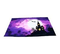 Veemoon 3D Pumpkin Halloween Photography Backdrop Photo Booth Background Cloth High-Resolution Vinyl Lifelike Colours 150x90cm Party Decoration for Halloween Events