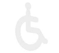 Veemoon 3d Wheelchair Disabled Toilet Sign for Restroom Door Silver Acrylic Sticker Bathroom Accessibility Symbol for Disabled Users