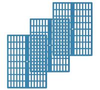 Veemoon 3pcs Bunny Foot Mat Rabbit Cage Foot Cushions Plastic Supple and Comfortable Prevents Urine Accumulation for Kitchen Floor and Bathroom Use