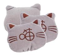 Veemoon 3pcs Catnip Plush for Cats Soft Cotton Filled Cat Chew Interactive Mint Playthings for Indoor Pet Entertainment