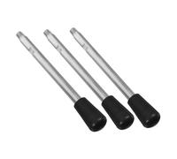 Veemoon 3pcs Clamping Crank Handle Ergonomic Design for Lathe Machines Standard Thread Compatibility Durable Construction Workshop Repair Accessory