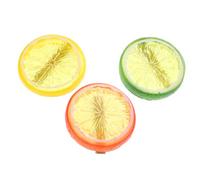 Veemoon 3pcs Creative Lemon Hair Clips Lightweight Fruit Hairpins for Simulated Lemon Slice Barrettes Hair Accessories for Various Hairstyles