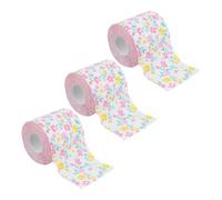 Veemoon 3pcs Floral Printed Toilet Paper and Highly Absorbent Bathroom Tissue for Home Office Halloween Easter Camping Travel Multipurpose Hand Towel Napkins