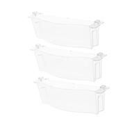 Veemoon 3pcs Grease Catcher Pan Plastic Oil Tray Replacement Grease Cup for Stove Drip Pans Kitchen Use