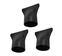 Veemoon 3pcs Hair Dryer Nozzle Attachment Durable High Temperature Resistant Diffuser Comb Concentrator for Curly Hair Styling Secure Fit Blow Dryer Accessory for Professional Salon Use