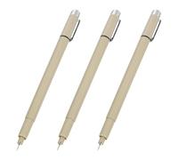 Veemoon 3Pcs Hook Line Pens Fine Stroke Markers for Art Drawing Doodling and Hand Lettering Imported Ink Markers for Students Designers and Office Use