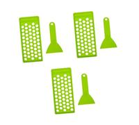 Veemoon 3pcs Lip Balm Filling Tray Professional Lipstick Crafting Kit Including Spatula for DIY Lip Balm Making at Home