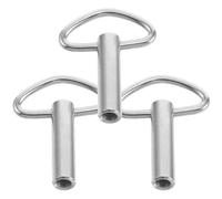 Veemoon 3pcs Metal Winding Key for Music Box Repair 20mm Clockwork Mechanism Tool DIY Wind-up Accessory