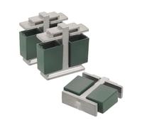 Veemoon 3pcs Miniature Garbage Bins for Sand Table and Diorama Realistic Plastic Model Recycling Bins with Detail Upgrade for Property Exhibitions and Teaching Demonstrations