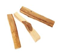 Veemoon 3pcs Natural Wood Smudging Sticks for Meditation and Yoga Air Purifying Incense Burner Accessories Lightweight Compact Wooden Rods for Home Temple Office and Ritual Use