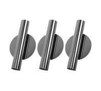 Veemoon 3pcs Nordic Metal Wall Vase Holder Adhesive No-drill Hanging Flower Display for Home Decor Minimalist Wall-mounted Decorative Vase for Floral Arrangements and Event Styling