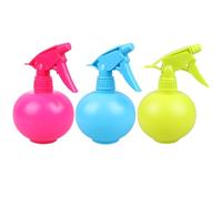 Veemoon 3pcs Plastic Water Sprayer Bottles for Flower Plants and Small Plants with Anti-skid Handle and Good Heat Resistance, for Home and Office Gardening Use Random Color