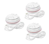Veemoon 3pcs Portable Clothes Washer USB Charging Travel Washing Machine for Underwear Socks Compact Design with Intelligent Timing Deep Cleaning Function