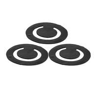 Veemoon 3pcs Rubber Gasket Seal for Well Pump Replacement 3.54 Inch Round Rubber Washer with Easy Installation and Universal Compatibility for Outdoor and Rural Well Pump Maintenance
