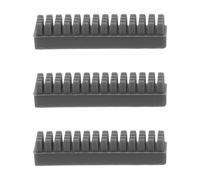 Veemoon 3pcs Silicone Hotend Nozzle Wiper Brush Set for 3d Printer Mini Model, Extruder Nozzle Cleaning Tool with Heat-resistant Silicone for Print Head Maintenance
