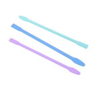 Veemoon 3Pcs Silicone Mask Mixing Sticks Durable DIY Face Mask Tools for Salon Beauty Use Easy to Clean Rods for Stirring and Applying