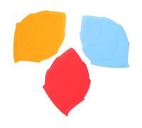 Veemoon 3pcs Silicone Toothbrush Cover with Maple Leaf Dustproof Design Protective Caps for Manual Toothbrushes for Travel and Home Cleaning Storage