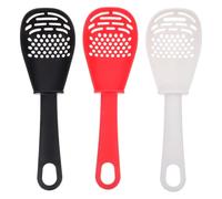 Veemoon 3pcs Small Animal Litter Scoop - Hamster Cage Accessories Plastic | Mesh Scooper Litter Box Sifter with Small Holes for Guinea Pig, Gerbil, Rebbits, Sand Bath