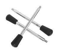 Veemoon 3pcs Threaded Industrial Handwheel Handle Durable Crank Arm Knob for Compatibility Lathe and Drill Machine Applications