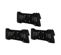 Veemoon 3pcs Universal Dashcam Rearview Mirror Mount Kit - Adjustable Automotive Camera Holder with Pvc Back Plate Panel - Compatible Car Mirror Bracket for Driving Recorder