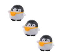 Veemoon 3pcs Wallet Penguin Shape Change Purse Girls Coin Purse Multi-Functional Storage Bag for Everyday Use Grey