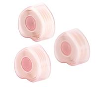 Veemoon 3Rolls Lace Girl Double Eyelid Stickers with Protective Film Natural Skin Tone Eyelid Lift Tape for Hooded Eyes Comfortable Makeup Supplies for Invisible Eye Enhancement