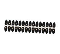 Veemoon 3sets Diy Clothing Buttons Pu Toggle Buckles for Duffle Coat Grey Buttons Seamless Buckle Belt Hook Swivel Clasps 5pairs*3