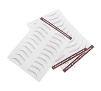 Veemoon 3sheets Simulation Eyebrow Stickers Temporary Peel off Brow Decals Self-adhesive Eyebrow Stencils for Women Girls