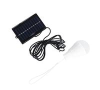 Veemoon 3w Solar Light Bulb Rechargeable LED Emergency Lamp Portable Indoor Outdoor Home Lighting Camping Work Light