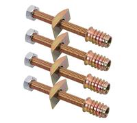 Veemoon 4 Pack Benchtop Joiner Countertop Thread Bolt Furniture Connectors Easy Install Durable Kitchen Worktop Joint