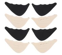Veemoon 4 Pairs Eva Shoe Fillers for Women with Sweat Absorption and Cushioning Reusable Shoe Inserts to Reduce Buffer When Walking for High Heels