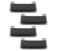 Veemoon 4 Pcs Plastic Trash Bin Foot Pedal Replacement, Adjustable Wastebasket Step Pedal Easy Installation, Handsfree Operation for 3l-5l Kitchen Trash Can