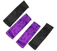 Veemoon 4 Pcs Wig Band Satin Headbands Hair Wrap Strips Easy to Clean Do Not Require Hairpin for Wig and Scarves for Yoga in The Gym