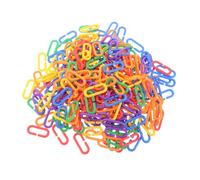 Veemoon 400pcs Geometric Chain Link Toys Boys and Girls Sensory Montessori Educational Toys for Boys and Girls