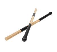 Veemoon 40cm Bamboo Drum Brush Sticks Pair 19 Bamboo Rods for Jazz Folk Music Performance Wooden Drum Brushes and Percussion Instruments
