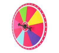 Veemoon 40CM Spinning Prize Wheel - Roulette Wheel of Fortune Shows - Carnivals and Classroom Activities Engaging Game Prop for Winning Prizes