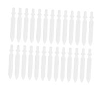 Veemoon 40pcs Nylon Plastic Replacement Marker Pen Nibs Fine Tip for Acrylic Paint Markers Erasable Pen Refills for Precise Writing Drawing Art Supplies