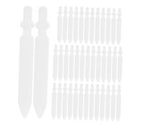 Veemoon 40pcs Nylon Replacement Nibs Fine Tip for Acrylic Markers and Paint Pens Plastic Design for Precise Writing Drawing and Marking Compatible with Various Fountain and Marker Pens