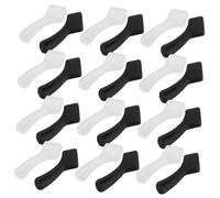 Veemoon 40Pcs Silicone Eyeglasses Temple Tips Sleeve Retainer Slip Ear Grips for Eyewear and Sunglasses Fit for All Frames Reduces Ear Fatigue Comfortable
