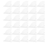 Veemoon 40PCS SLA 3D Printer Photocurable Resin Filter Funnel Cone Disposable Paper Strainer for Workshop Resin Filtering Supplies
