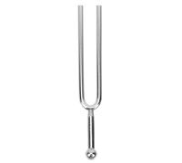 Veemoon 440hz A Tuning Fork for Instrument Silver round Stainless Steel Portable Tone Tuning Fork for Cello Guitar
