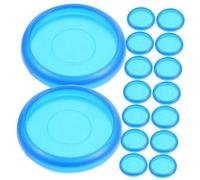 Veemoon 44pcs Blue Binder Buckles Loose Leaf Binding Rings for Notebooks Discbound Expansion Discs Organizer for Students Teachers Office Use