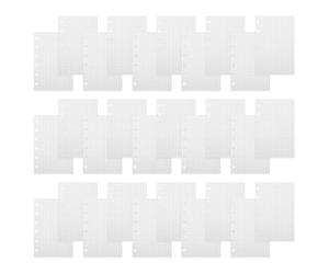 Veemoon 480 Sheets A7 Loose Leaf Paper Refill with 6 Holes for Notebook Binder, White Paper Refill Pad Offering Flexible Page Replacement and Creative Motivation Boost, for Creative