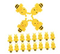 Veemoon 48PCS Detachable Bee Shaped Erasers for Miniature Animal Puzzle Erasers Friendly Small Hardwearing Pencil for Preschool Learning Classroom Rewards and Party Favors