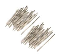 Veemoon 48Pcs Metal Guitar Frets 2.4Mm for Electric and Acoustic Guitars 24-Fret Replacement Wire Set for Fingerboard Repair and Accessories