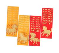 Veemoon 48pcs Vietnamese Year Red Envelopes Year Horse Hong Bao Packets Sturdy Money Envelopes for TET Celebrations for Gifting and Strengthening Connections