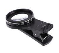 Veemoon 4k High Definition 37mm Phone Macro Lens with 15x Magnification, Space Aluminum Alloy Material, Multiple Layers Coating for Phone and Camera Photography