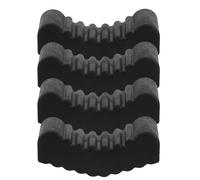 Veemoon 4pcs 3 Ton Car Jack Rubber Pads Anti-slip Lift Supports with Rail Pinch Weld Protector for Vehicle Floor Jack Extension Blocks Garage Maintenance