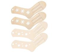 Veemoon 4pcs Adjustable Wooden Sock Blocking Board for Knitters and Crafts