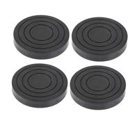 Veemoon 4pcs Anti-slip Fridge Heightening Pads Durable Shockproof Washing Machine Foot Mats Non-damaging Furniture Accessories for Home and Hotel Use Easy Installation